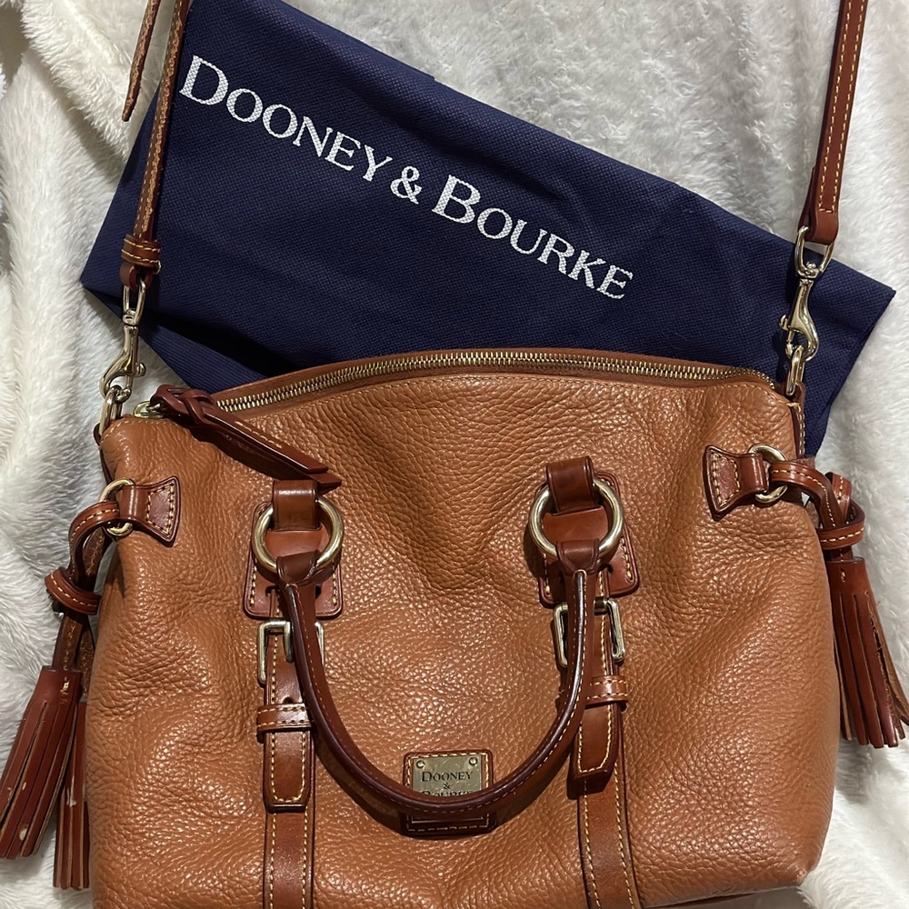 Dooney & Bourke All Weather Leather Satchel - Picture 10 of 10